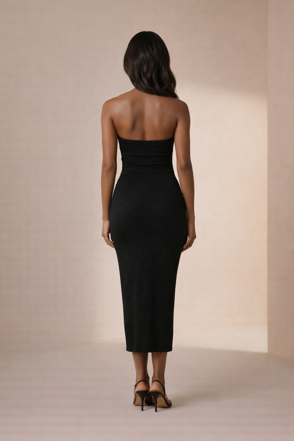 Alessia Noir Black Gown | Timeless Evening & Formal Dress – OBSO