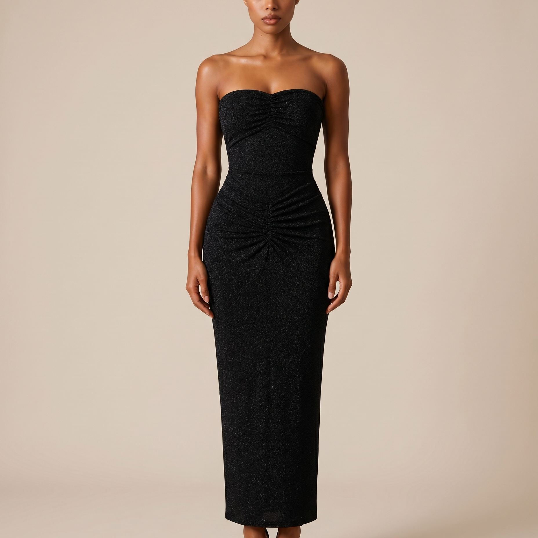 Alessia Noir Black Gown | Timeless Evening & Formal Dress