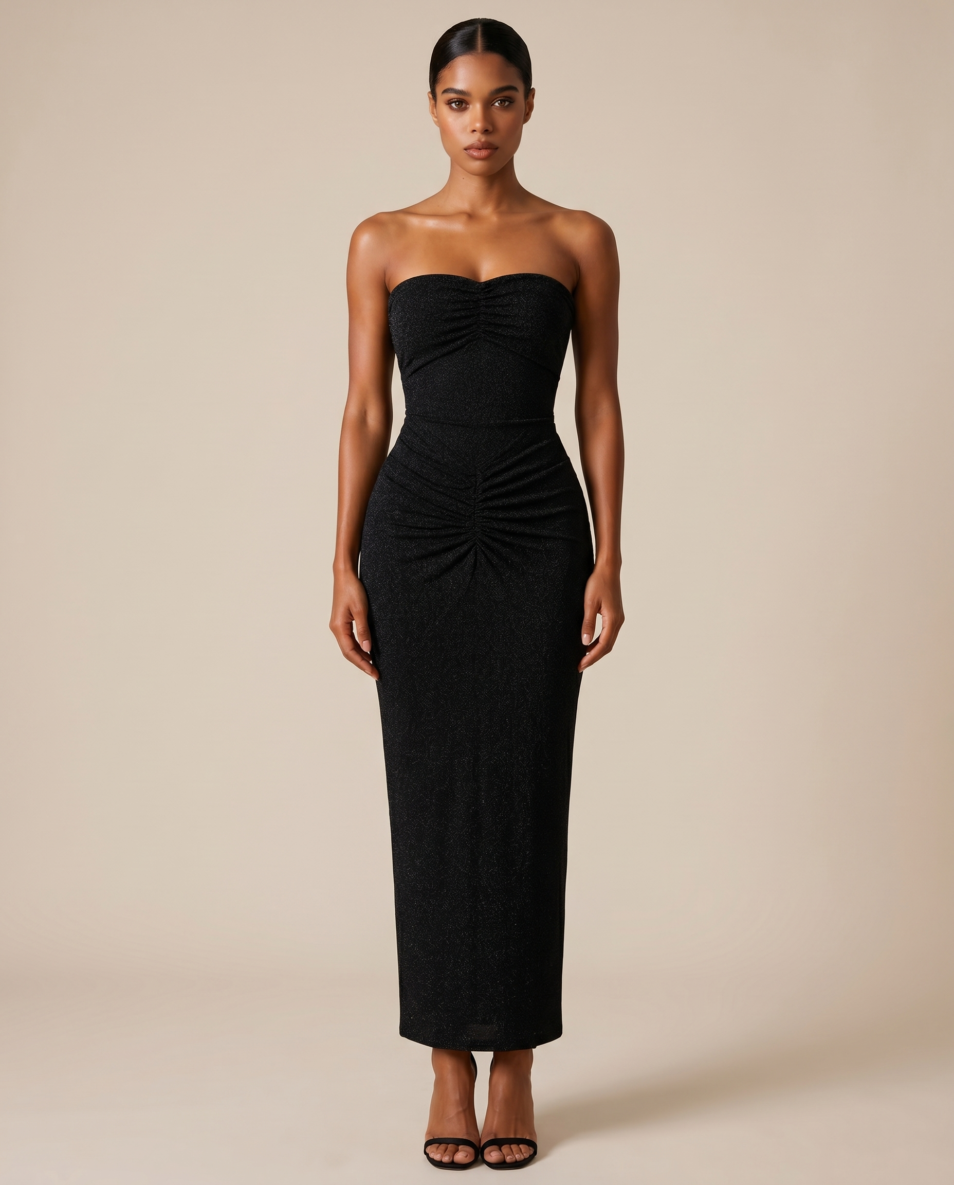 Alessia Noir Black Gown | Timeless Evening & Formal Dress