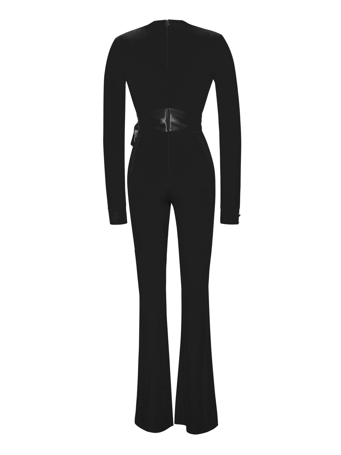 Plunge Velvet Jumpsuit