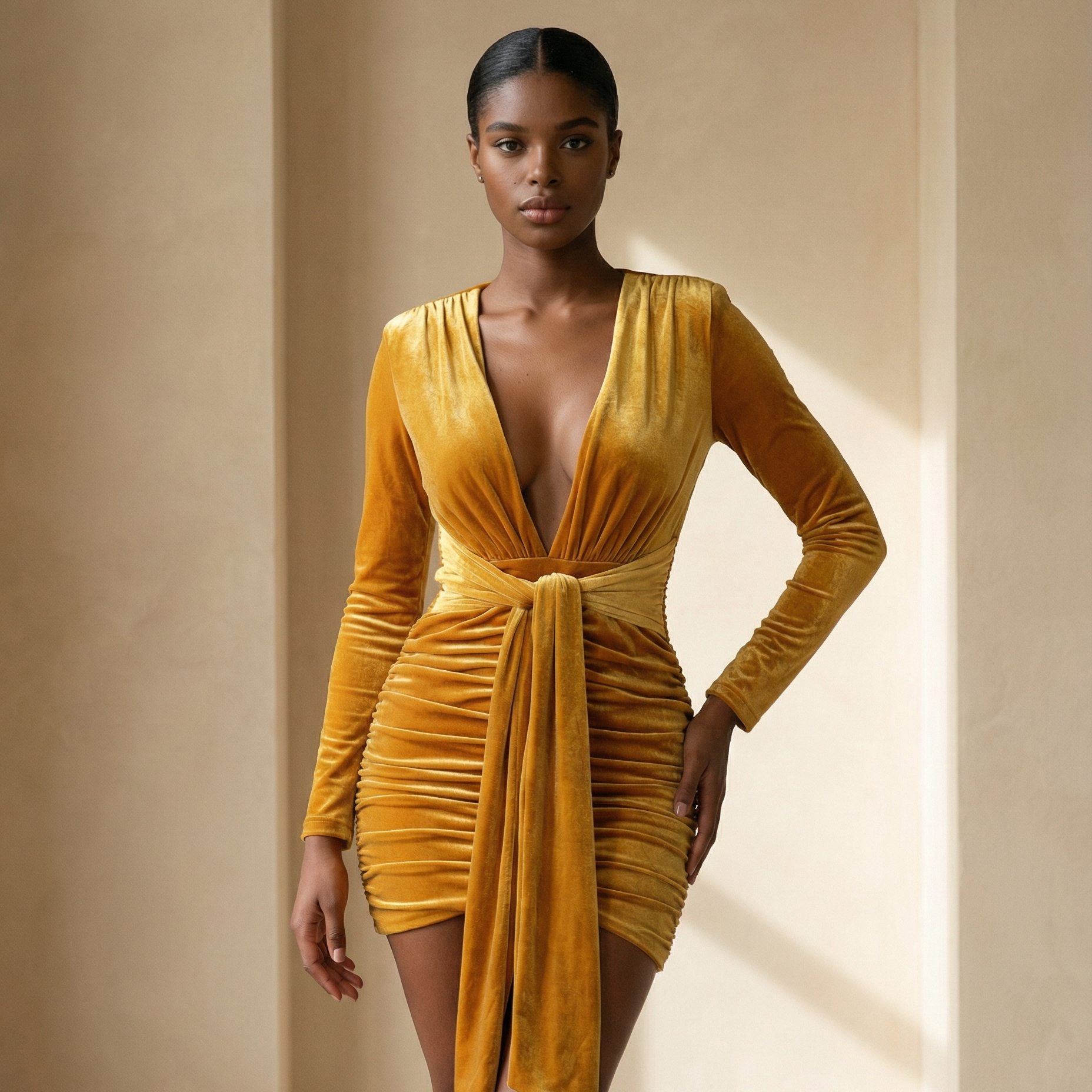 Selina Velvet Mini Dress | Partywear & Occasionwear